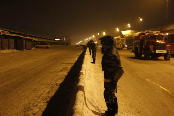 пожар на барахолке в Алматы