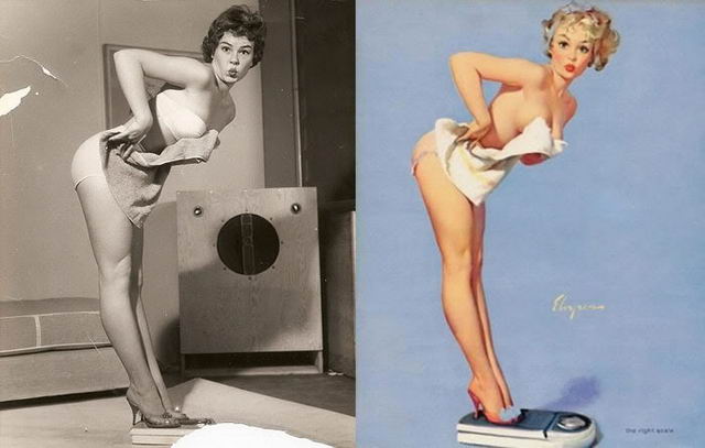 pin-up 30-50-х годов