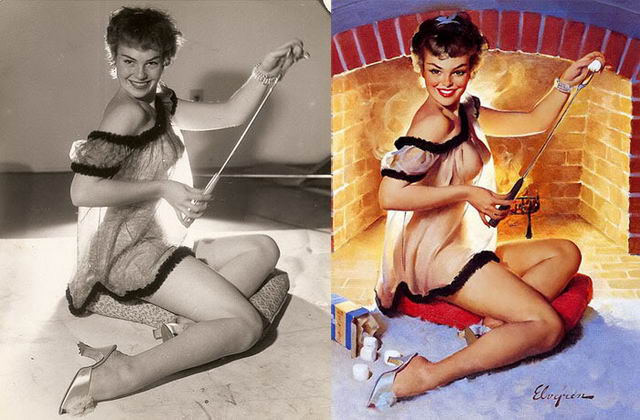 pin-up 30-50-х годов