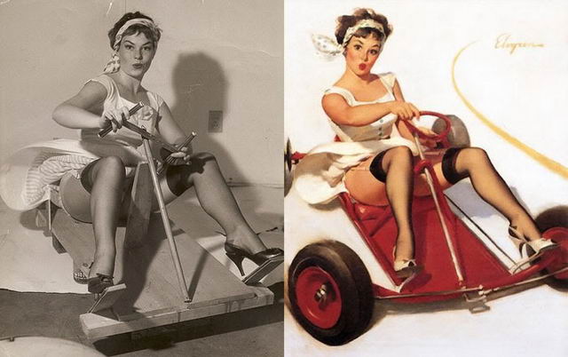 pin-up 30-50-х годов