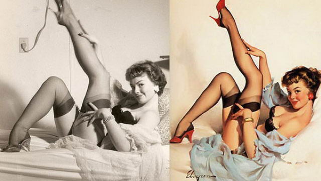pin-up 30-50-х годов