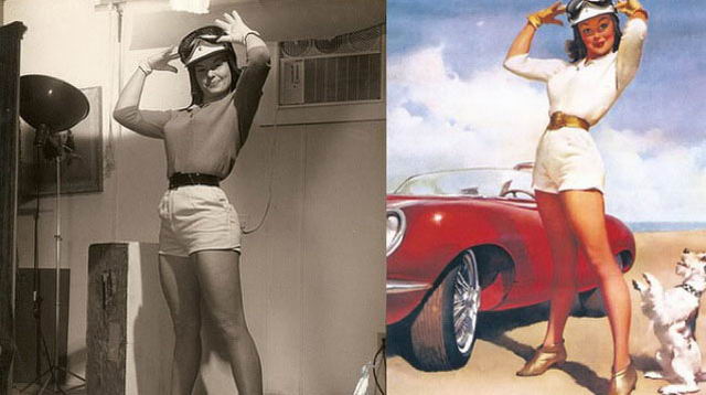 pin-up 30-50-х годов