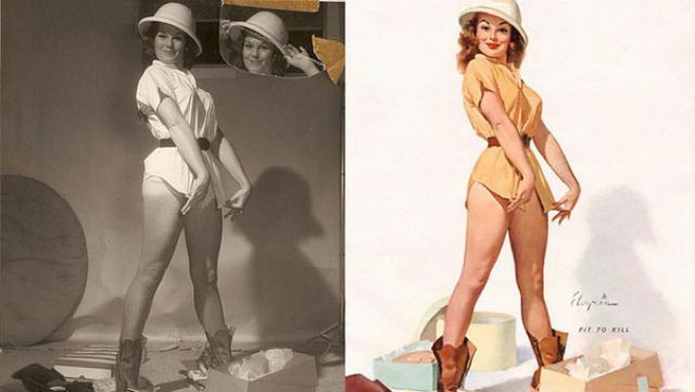 pin-up 30-50-х годов